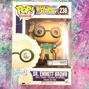 Pop! Back to the Future Dr. Emmett Brown vinyl figure